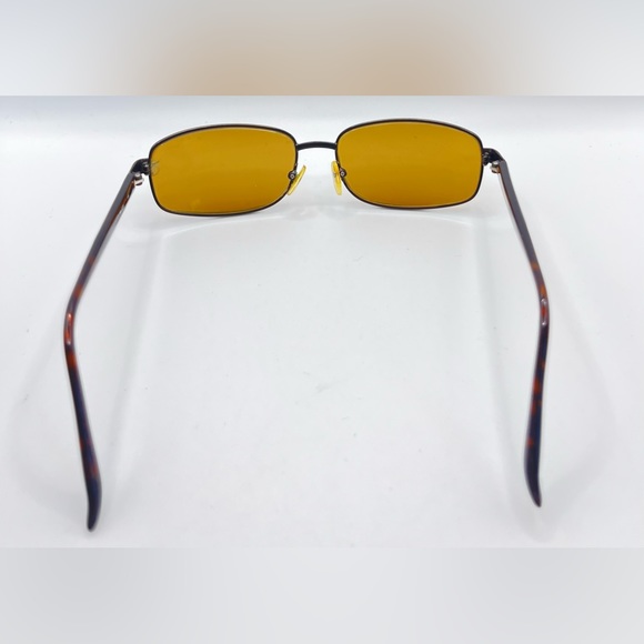 Vintage Matsuri M3 6002 Brown Rectangular Sunglasses Frames Only - Picture 6 of 8